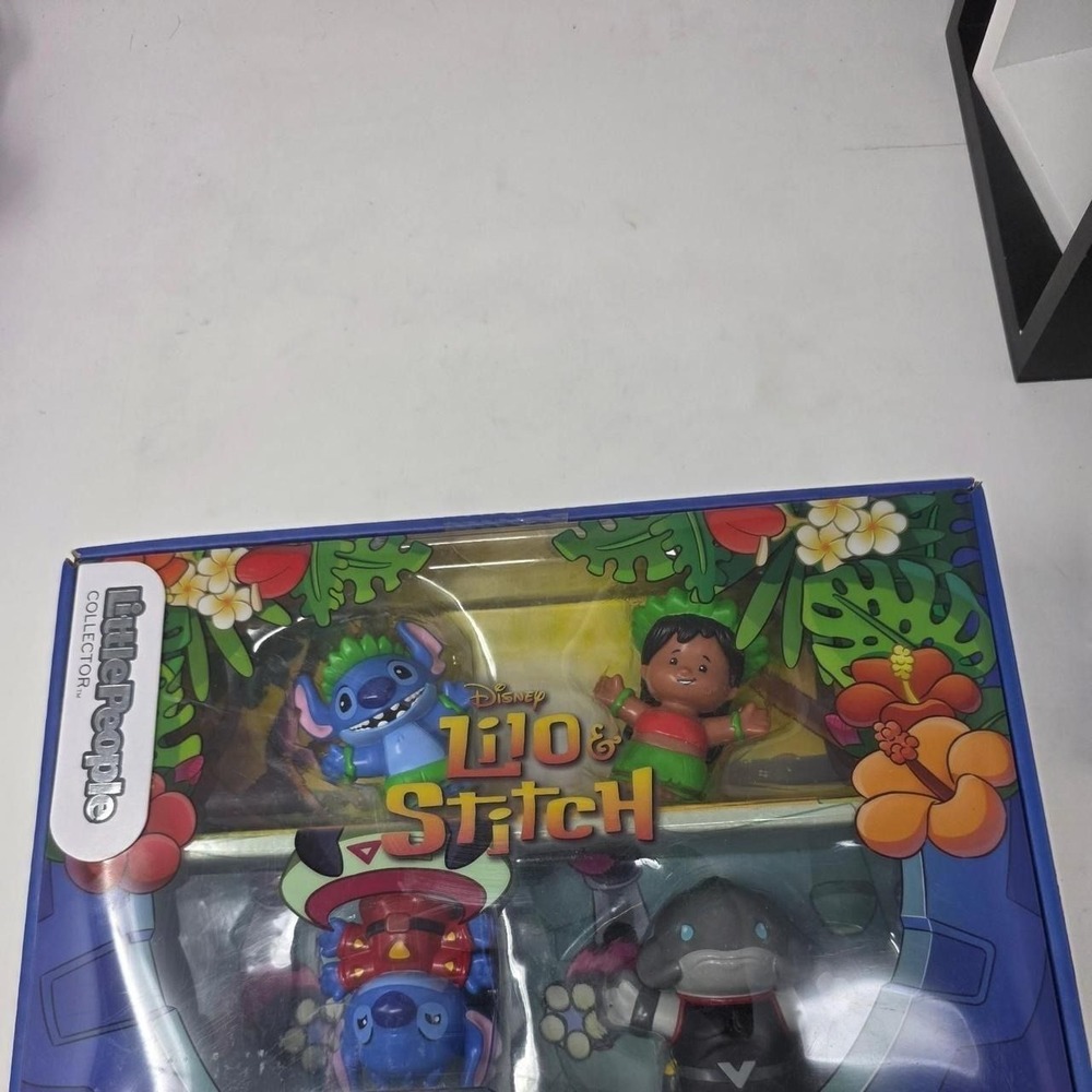 Fisher-Price Little People Collector Lilo & Stitch Figure 4 Pack Toy Gantu